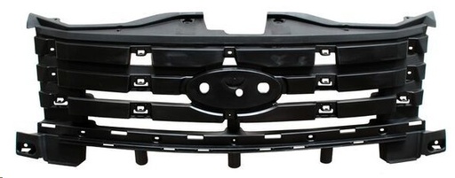 [204-1242-00] PARRILLA FD EDGE 07-10 NEGRA (INSERTO)