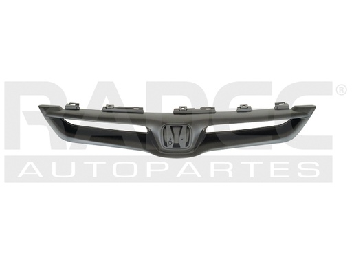 [204-1301-08] PARRILLA HD ACCORD 06-07 2 PUERTAS NEGRA