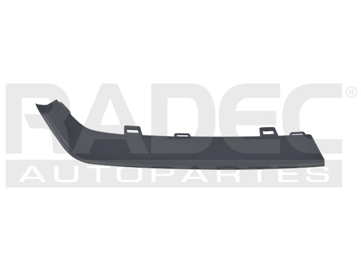 [204-1303-04] PARRILLA HD CR-V SUPERIOR 10-11 NEGRA (MOLDURA) DER