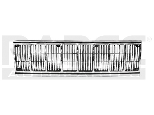 [204-1601-04] PARRILLA JP CHEROKEE 91-96/COMANCHE 91-92 CROMADA