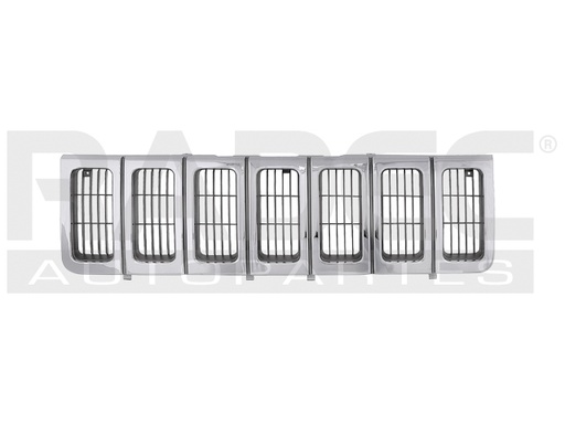 [204-1605-01] PARRILLA JP GRAND CHEROKEE 96-98 CROMADA