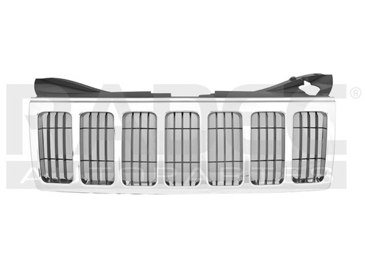 [204-1605-07] PARRILLA JP GRAND CHEROKEE 08-09 CROMADA