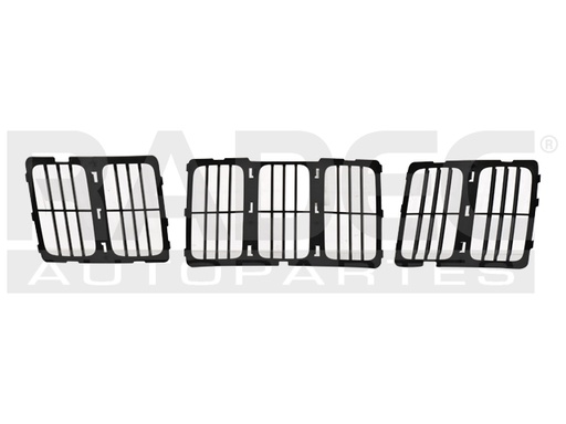 [204-1605-10] PARRILLA JP GRAND CHEROKEE 14-16 NEGRA