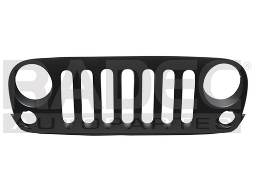[204-1609-00] PARRILLA JP WRANGLER 07-17 NEGRA