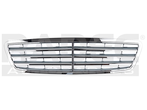 [204-2002-02] PARRILLA MC CLASE C 01-07 GRIS CROMADA