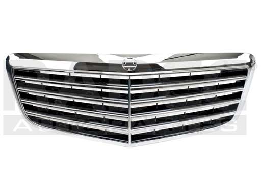 [204-2003-01] PARRILLA MC CLASE E 07-09 CROMADA C/NEGRO