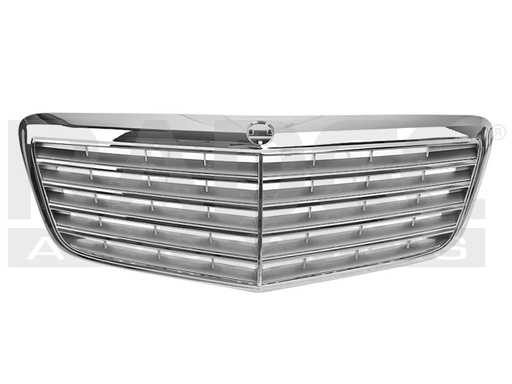 [204-2003-03] PARRILLA MC CLASE E 07-09 CROMADA C/GRIS