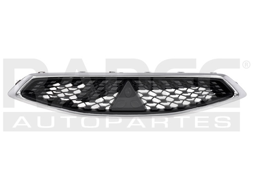 [204-2206-05] PARRILLA MT MIRAGE 17-19 F/CROMADO GLS/GLX L3 3CILINDROS 1.3L 5 PUERTAS