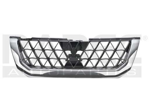 [204-2207-00] PARRILLA MT MONTERO 02-04 CROMADA SPORT