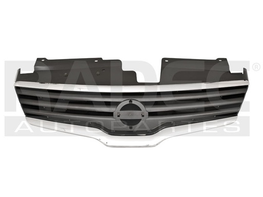 [204-2302-04] PARRILLA NS ALTIMA 07-09 FILO CROMADO BASE/S/SE/SL/HYBRID L4/V6 4/6 CILINDROS 2.5/3.5L 4 PUERTAS