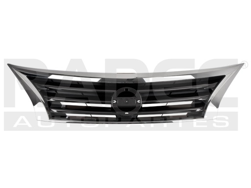 [204-2302-05] PARRILLA NS ALTIMA 13-16 F/CROMADO BASE/S/SL/SV/SENSE/ADVANCE/EXCLUSIVE L4/V6 4/6 CILINDROS 2.5/3.5L 4 PUERTAS