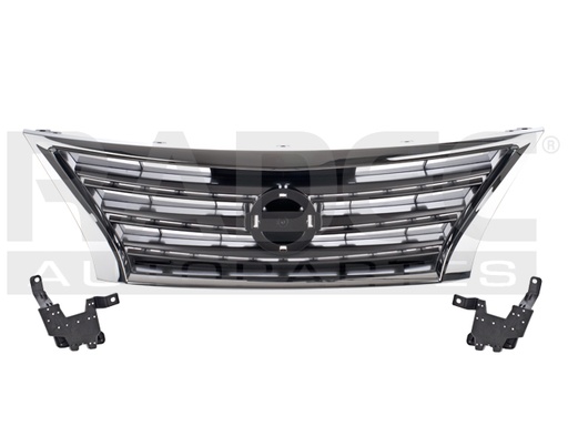 [204-2316-09] PARRILLA NS SENTRA 13-16 OBSCURA FILO CROMADO