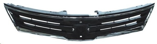 [204-2318-01] PARRILLA NS TIIDA 10-14 NEGRA C/MOLDURA CROMADA