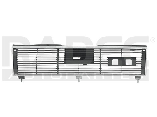 [204-2321-01] PARRILLA NS TSURU II/GUAYIN 90-91 CROMADA