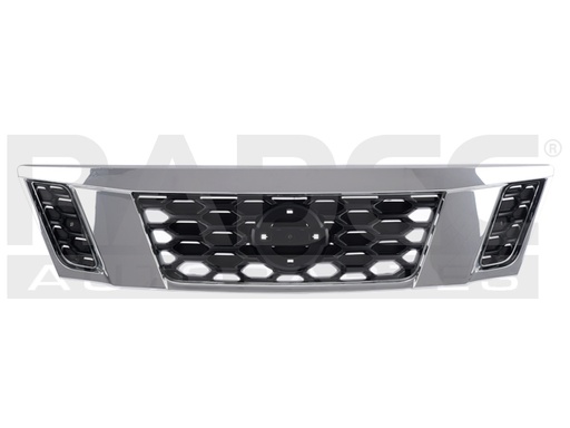 [204-2322-09] PARRILLA NS URVAN 14-17 CROMADA 9 PASAJEROS