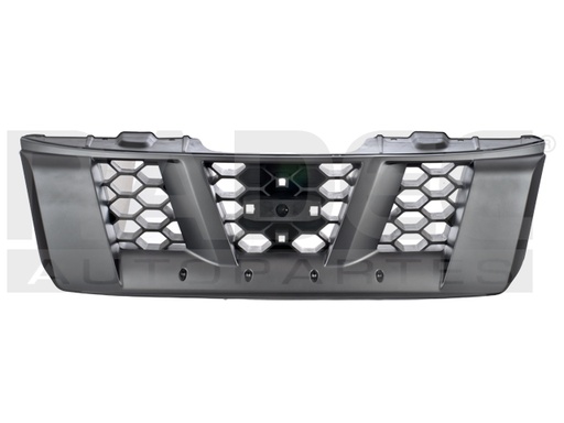 [204-2323-02] PARRILLA NS X-TERRA 05-12 GRIS MATE S SPORT/X SPORT/SE SPORT/PRO-4X/OFF-ROAD L4/V6 4/6 CILINDROS 2.5/4.0L 5 PUERTAS