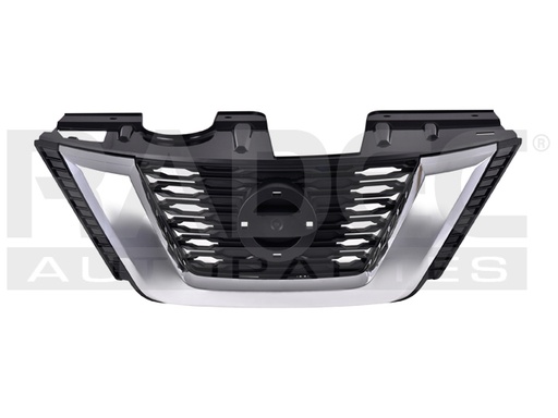 [204-2324-06] PARRILLA NS X-TRAIL 18-22 F/CROMADO ADVANCE/EXCLUSIVE/SENSE/ARMOR/HYBRID L4 4 CILINDROS 2.0/2.5L 5 PUERTAS