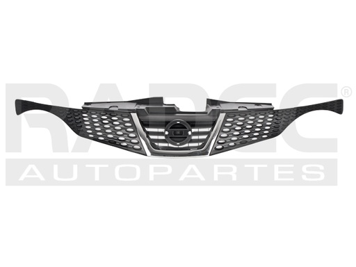 [204-2344-00] PARRILLA NS JUKE 11-14 F/CROMADO COMPLETA CON MOLDURAS LATERALES S/SL/SV L4 4 CILINDROS 1.6L 5 PUERTAS