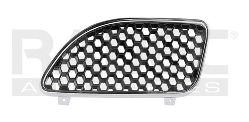 [204-2504-04] PARRILLA DEFENSA PT GRAND AM 99-02 SE FILO CROMADA DER
