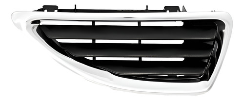 [204-2604-00] PARRILLA RN MEGANE 01-03 NEGRA FILO CROMADA DER
