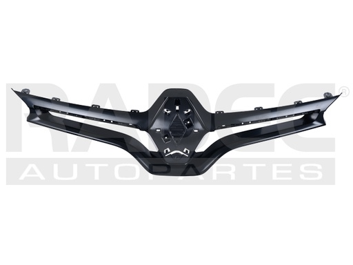 [204-2608-02] PARRILLA RN FLUENCE 15-17 NEGRA BRILLANTE S/MOLDURA CROMADA AUTHENTIQUE/DINAMIQUE/EXPRESSION/PRIVILEGE TIPO EUROPEO L4 4 CILINDROS 2.0L 4 PUERTAS