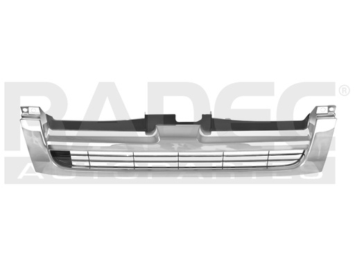 [204-3005-03] PARRILLA TY HIACE 06-07 CROMADA 9 PASAJEROS