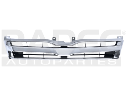 [204-3005-08] PARRILLA TY HIACE 11-13 CROMADA 15 PASAJEROS