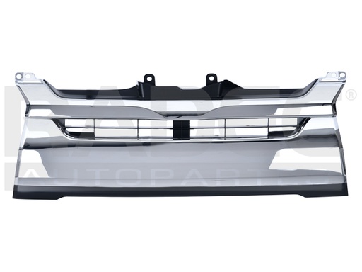 [204-3005-14] PARRILLA TY HIACE 14-16 CROMADA 9 PASAJEROS