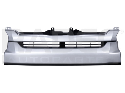 [204-3005-18] PARRILLA TY HIACE 14-16 GRIS C/MOLDURA NEGRA 15 PASAJEROS