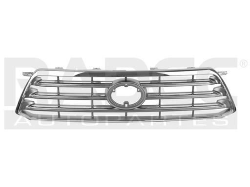 [204-3006-00] PARRILLA TY HIGHLANDER 08-10 CROMADA