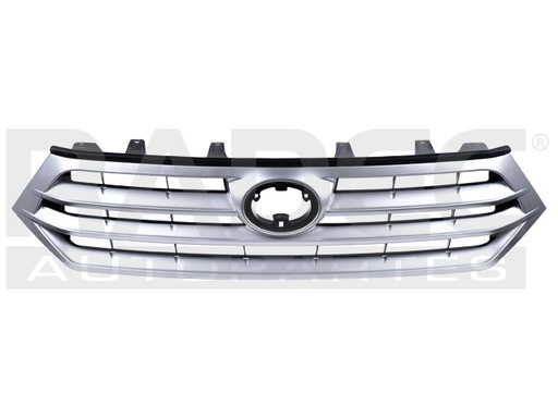 [204-3006-06] PARRILLA TY HIGHLANDER 11-13 PLATA C/NEGRO LIMITED/BASE/SE/PREMIUM