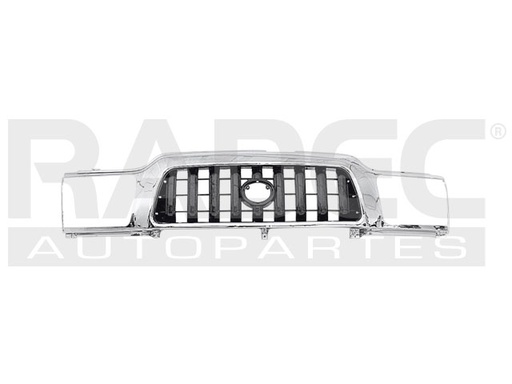 [204-3007-00] PARRILLA TY HILUX 02-04 CROMADA