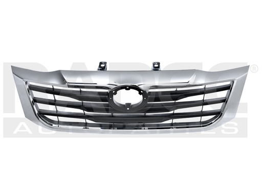 [204-3007-06] PARRILLA TY HILUX 12-15 CROMADA