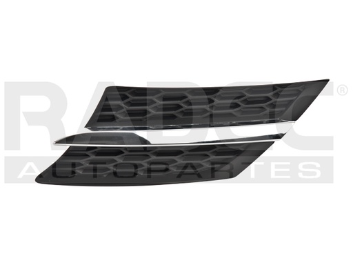 [204-3011-07] PARRILLA TY RAV 4 13-15 CROMADA IZQ