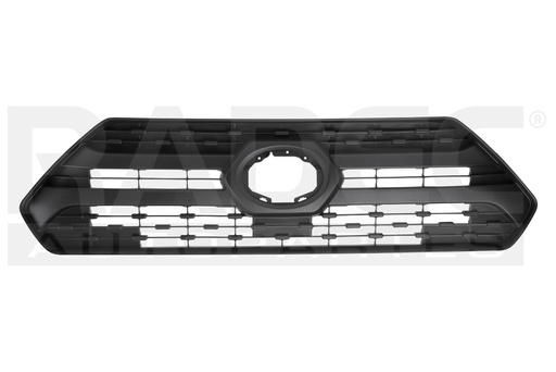 [204-3011-25] PARRILLA TY RAV 4 19-23 NEGRA MATE S/HOYO P/SENSOR S/HOYO P/CAMARA ADVENTURE L4 4 CILINDROS 2.5L 5 PUERTAS