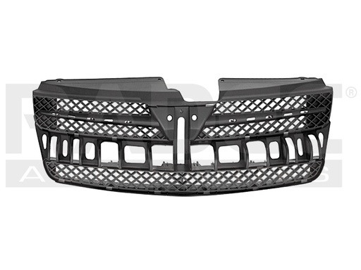 [204-3012-00] PARRILLA TY SIENNA 04-05 NEGRA MATE S/MOLDURA