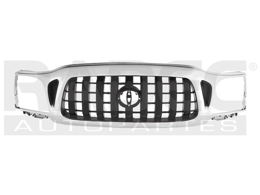 [204-3015-05] PARRILLA TY TACOMA 01-04 NORMAL Y 4X4 CROMADA