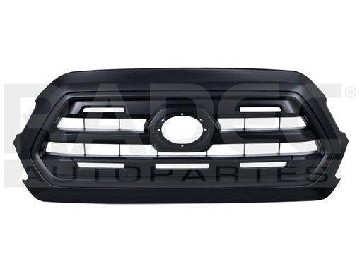 [204-3015-16] PARRILLA TY TACOMA 16-19 (U.S.A) NEGRA MATE S/ FILO CROMADO P/PINTAR SR5 L4/V6 4/6 CILINDROS 2.7/3.5L 4 PUERTAS