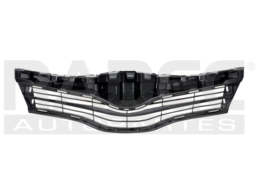 [204-3018-03] PARRILLA TY YARIS 12-14 NEGRA BRILLANTE C/MOLDURA CENTRAL CORE/PREMIUM L4 4 CILINDROS 1.5L 5 PUERTAS