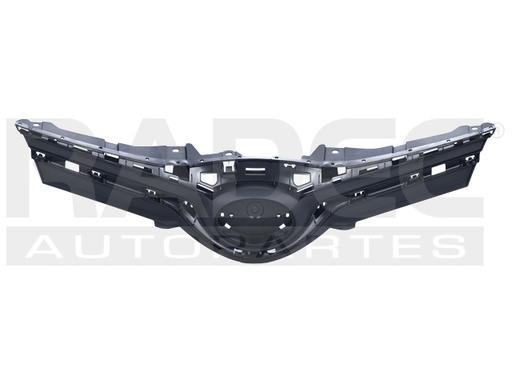 [204-3018-10] PARRILLA TY YARIS 15-16 NEGRA MATE S/MOLDURA CROMADA CORE/PREMIUM L4 4 CILINDROS 1.5L 5 PUERTAS