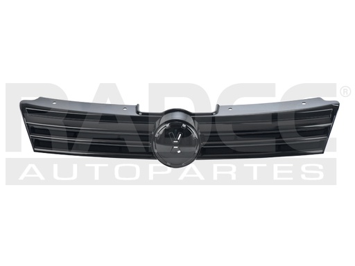 [204-3110-02] PARRILLA VW GOL 13-16 NEGRA LISA