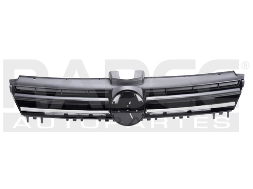 [204-3111-08] PARRILLA VW GOLF 15-16 F/CROMADO