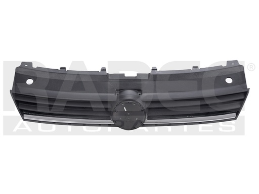 [204-3116-14] PARRILLA VW POLO 15-20 F/CROMADO LINEA ANTERIOR SPORTLINE/STARLINE/DESIGNSOUND/ALL STAR L4 4 CILINDROS 1.2/1.6L 5 PUERTAS