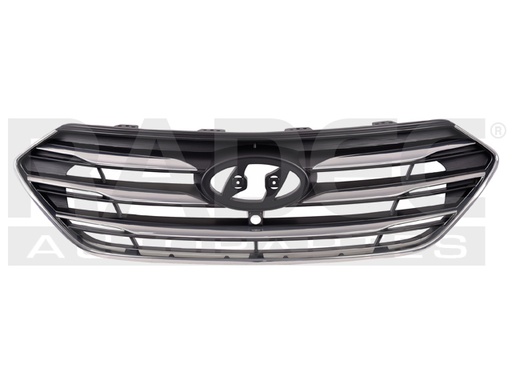 [204-3404-07] PARRILLA HY SANTA FE 17-18 C/HOYO P/CAMARA CROMADA SPORT