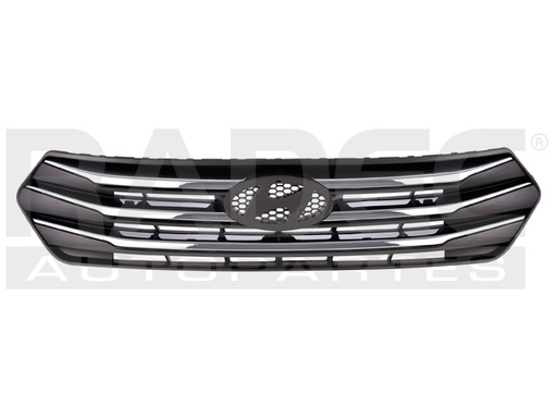 [204-3410-00] PARRILLA HY CRETA 17-18 C/MOLDURAS CROMADAS GLS/GLS PREMIUM/LIMITED L4 4 CILINDROS 1.6L 5 PUERTAS