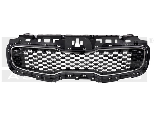 [204-3502-03] PARRILLA KI SPORTAGE 16-19 NEGRA MATE F/CROMAD0 LX L4 4 CILINDROS 2.0L 5 PUERTAS