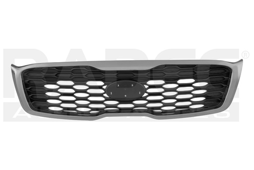 [204-3503-02] PARRILLA KI SORENTO 19-20 F/CROMADO SXL V6 6 CILINDROS 3.3L 5 PUERTAS