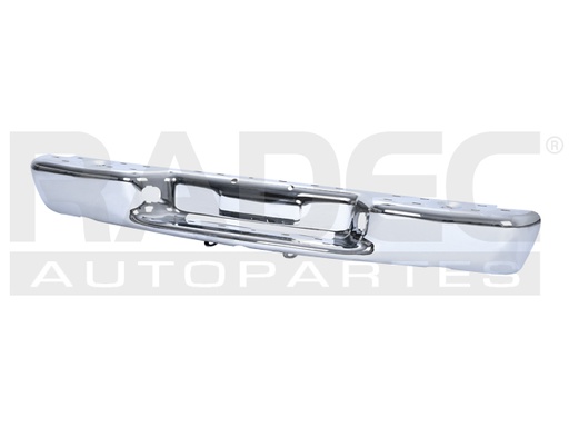 [206-0635-17] DEFENSA TRASERA CV S-10 98-04 CROMADA (U.T.P.)