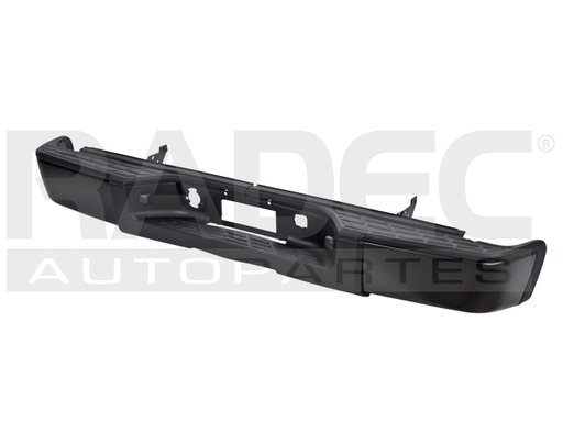 [206-0639-07] DEFENSA TRASERA CV SILVERADO 07-13 S/HOYO P/SENSOR C/BRAZOS C/HULES P/PINTAR 1500/2500/LS/LT/Z71/SLE V6/V8 6/8 CILINDROS 4.0/4.3/5.3L 2/4 PUERTAS (U.T.P.)