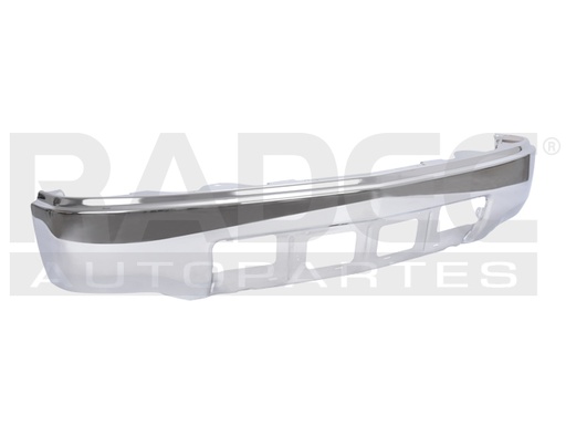 [206-0639-18] DEFENSA DELANTERA CV SILVERADO 14-15 S/HOYO P/FARO CROMADA 1500/LT/LTZ V6 6 CILINDROS 4.3L 2/4 PUERTAS